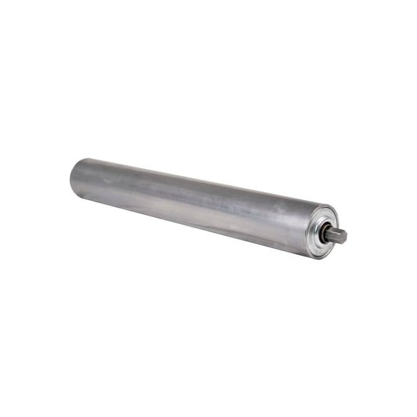 Omni Metalcraft 1.9" Dia. x 9 Ga. Steel Roller for 7" O.A.W. Omni Conveyors 11386-7-O - main